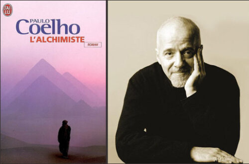 Première de couverture du livre L'alchimiste écrit par l'auteur Brésilien Paulo Coelho